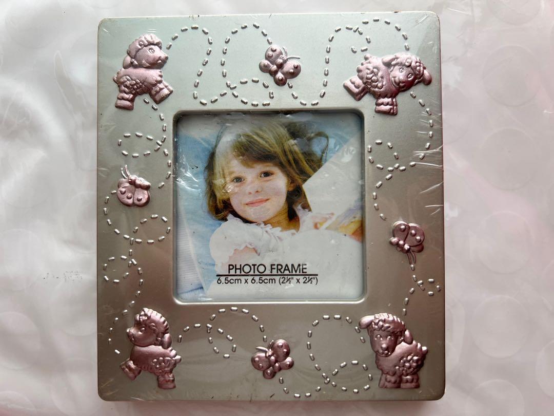 Picture frames, 2 pieces (Category: Frames & Pictures) located in Paranaque City. Submitted by cvcrossing (Listing ID 1166171883, Image 2). Description: Old stock, sealed in original plastic packaging Frame opening 2.5 x 2.5” Picture frame size 4x4”.