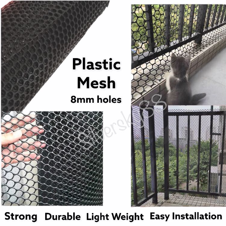 Plastic window mesh PVC gate balcony barrier net, Furniture & Home ...