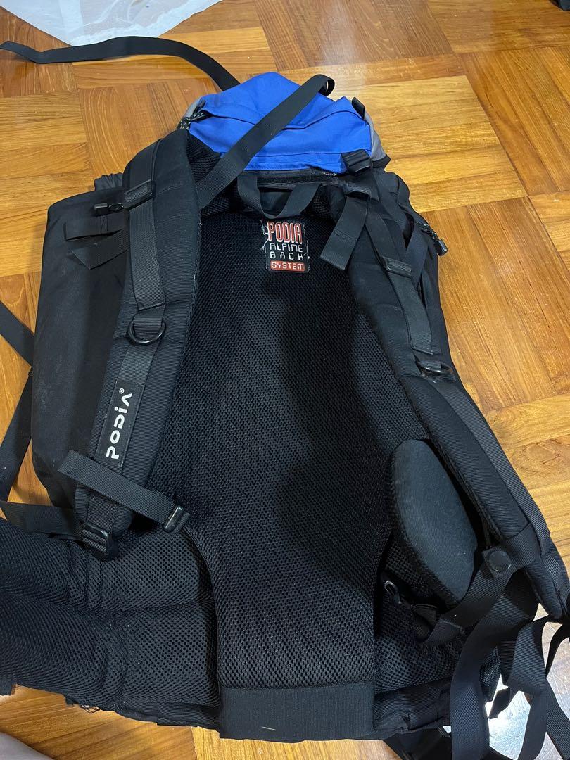 Podia Adventure backpack 65 litre, 運動產品, 行山及露營 Carousell