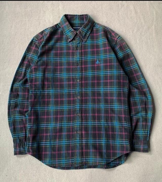 Preloved Bean Pole flannel shirt 