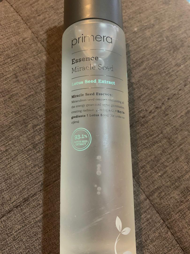 PRIMERA Essence Miracle Seed, Beauty & Personal Care, Face, Face Care on Carousell