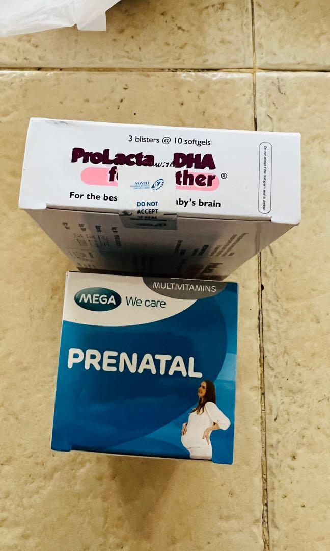 Prolacta with DHA for pregnant mothers, Health & Nutrition, Health