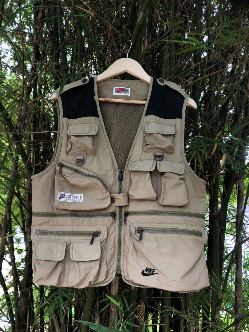 Rare Vintage 90s Nike multi pocket tactical vest