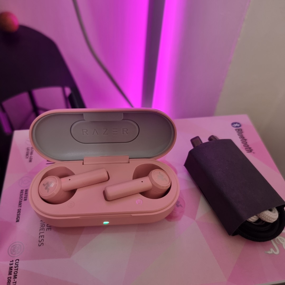 Razer hammerhead true wireless pink store