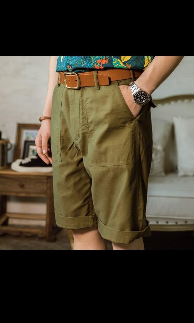Red on sale utility shorts