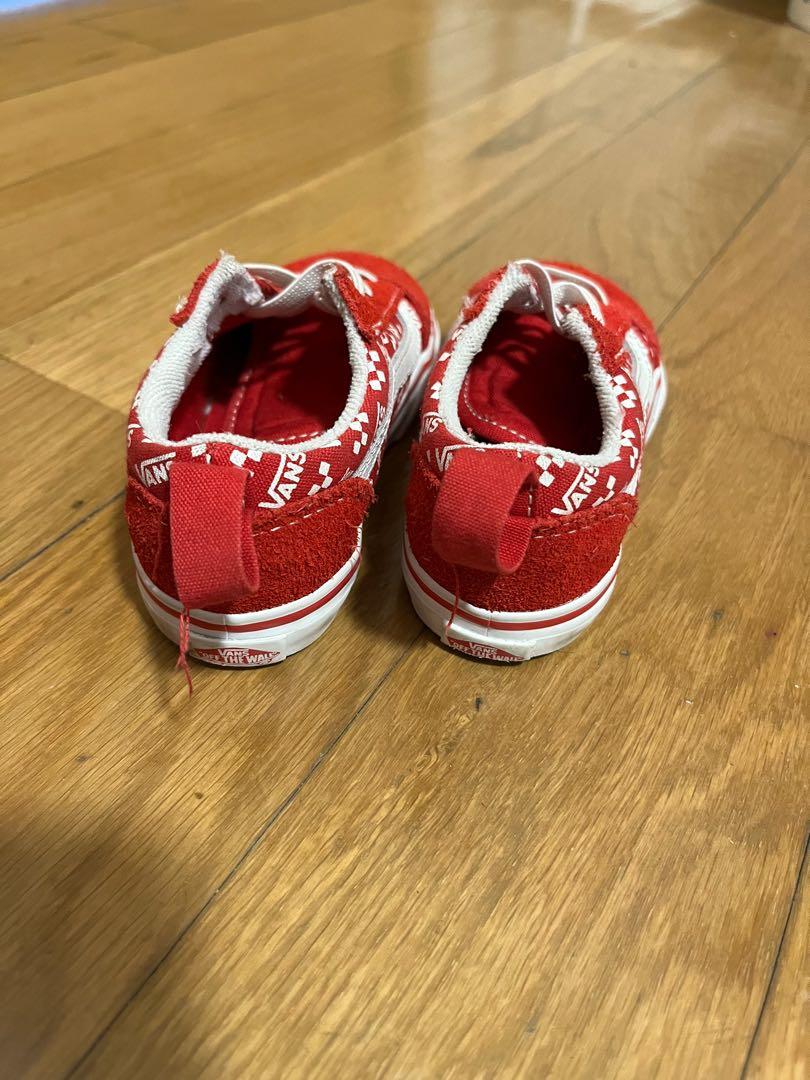 Red vans sale for babies