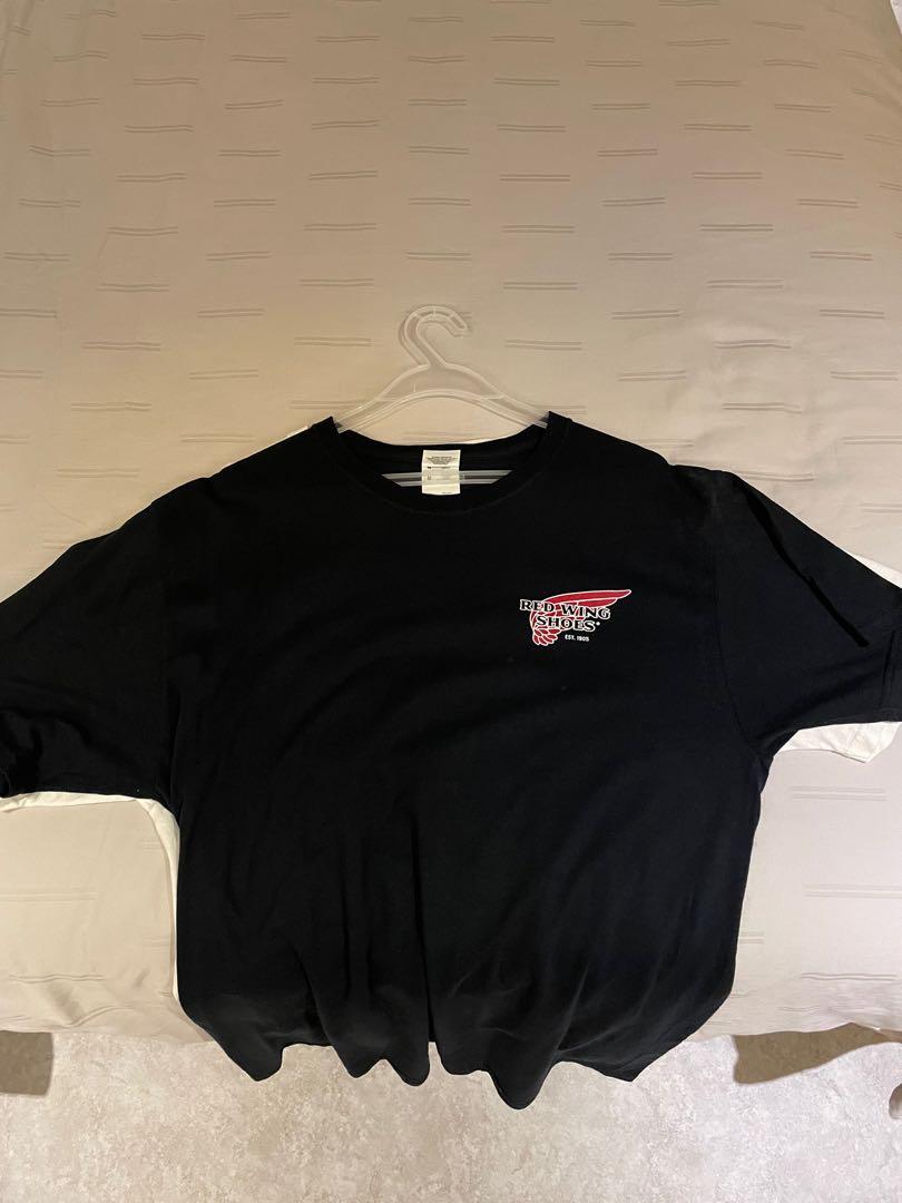 Vintage Red Wing Shoes T Shirt, Men's Fashion, Tops & Sets, Tshirts & Polo  Shirts on Carousell