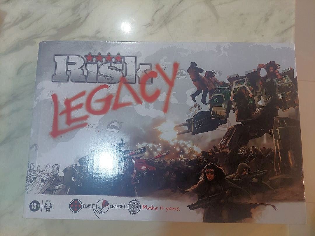 Risk Legacy, Hobbies & Toys, Toys & Games on Carousell