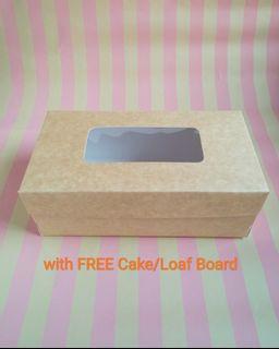 Cake Loaf Box KRAFT