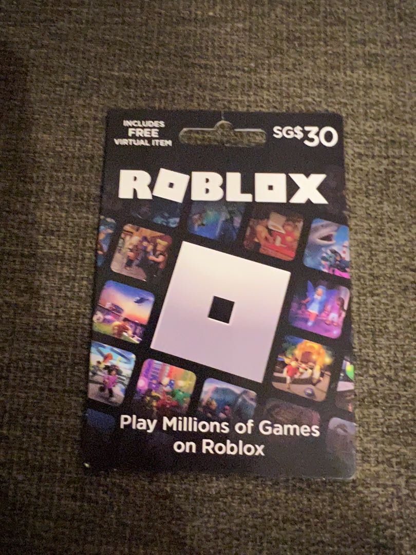 Roblox 30$, Tickets & Vouchers, Vouchers on Carousell