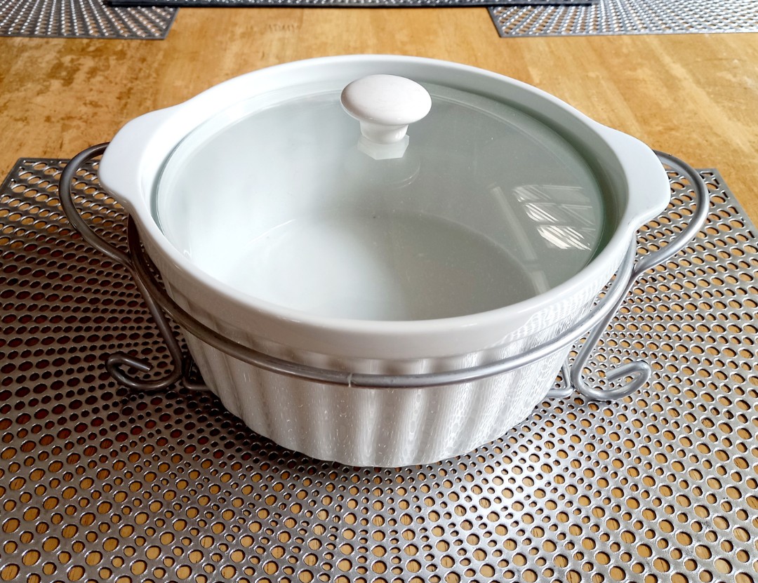 Round Casserole Microwavable, Baking, Oven Safe, Broiler safe