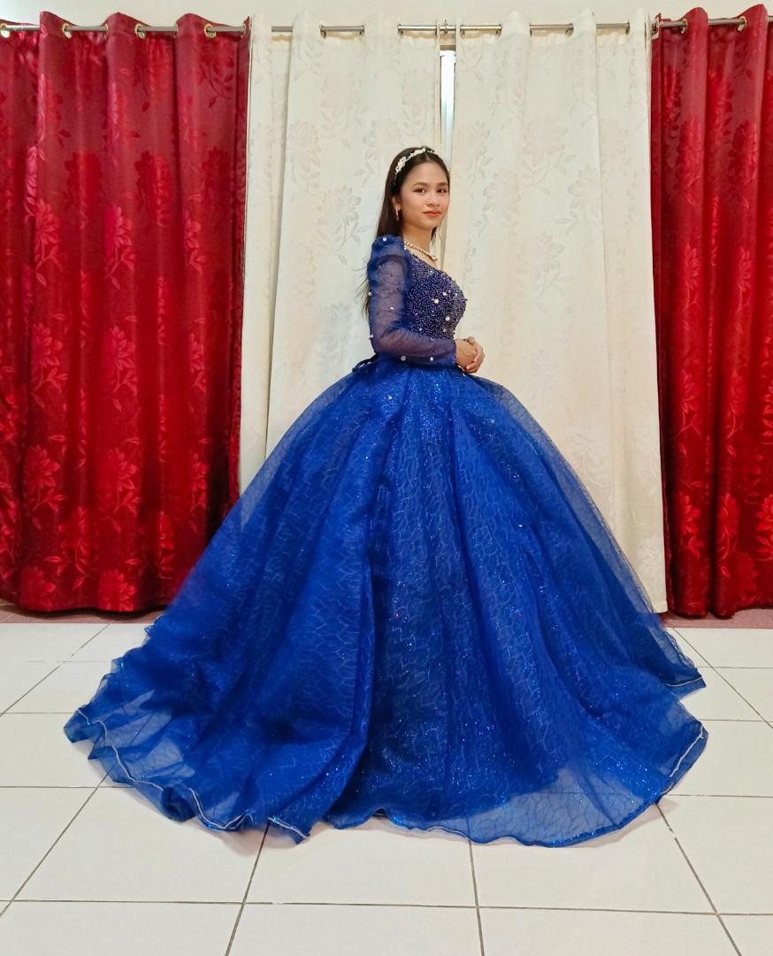 Royal blue gown hotsell for js prom