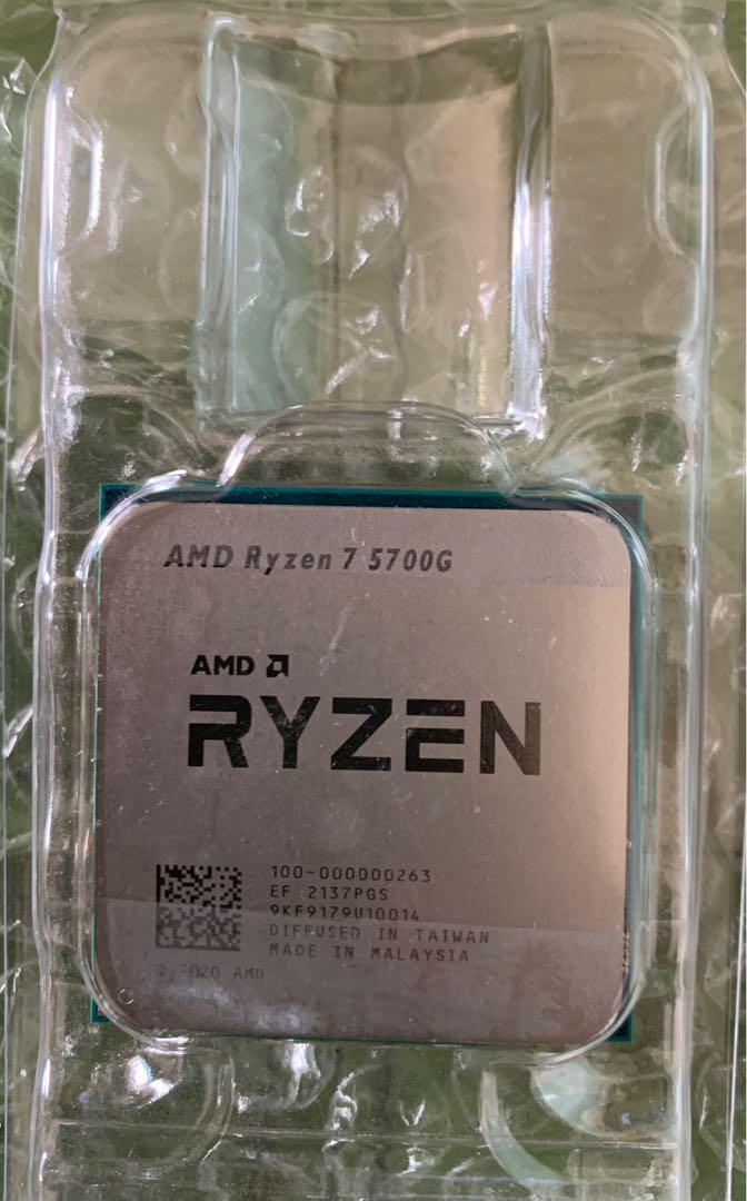 Ryzen 7 5700G and Ryzen 5 1600 Processor (Category: Computer Parts) located in Mandaluyong City. Submitted by l2ayne (Listing ID 1165741859, Image 2). Description: Ryzen 5 1600 Processor Up to 3.6Ghz 6Cores 12Threads Price 4.5k only Ryzen 7 5700G Processor Up to 4.6GHz 8Cores 12Threads Price 14k only Bare processor No Box No Fan Tested / No Issue Tpc id l2ayne Pick up: Hulo Mandaluyong Accept COD via Lalamove Buyer will shoulder shipping fee Text