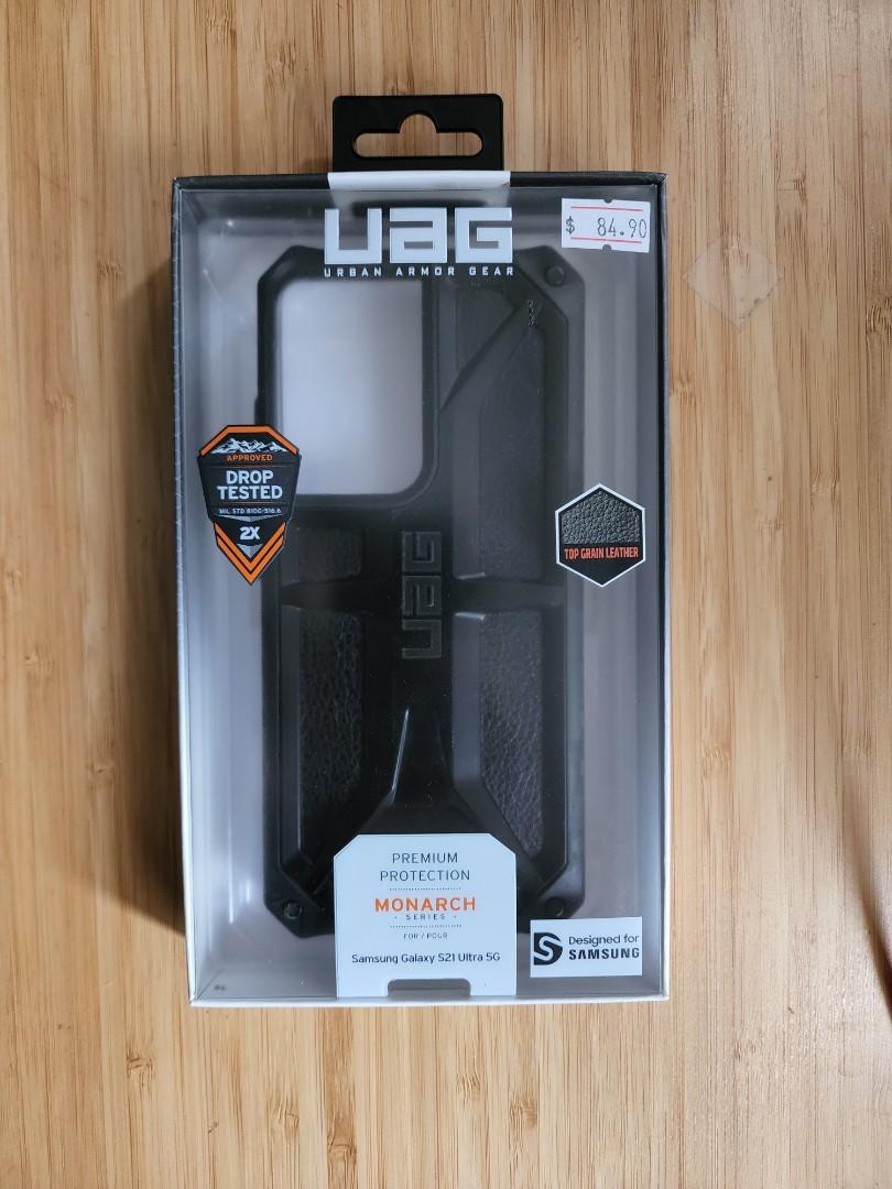 S21 Ultra UAG Monarch Black Leather, Mobile Phones & Gadgets, Mobile &  Gadget Accessories, Cases & Sleeves on Carousell