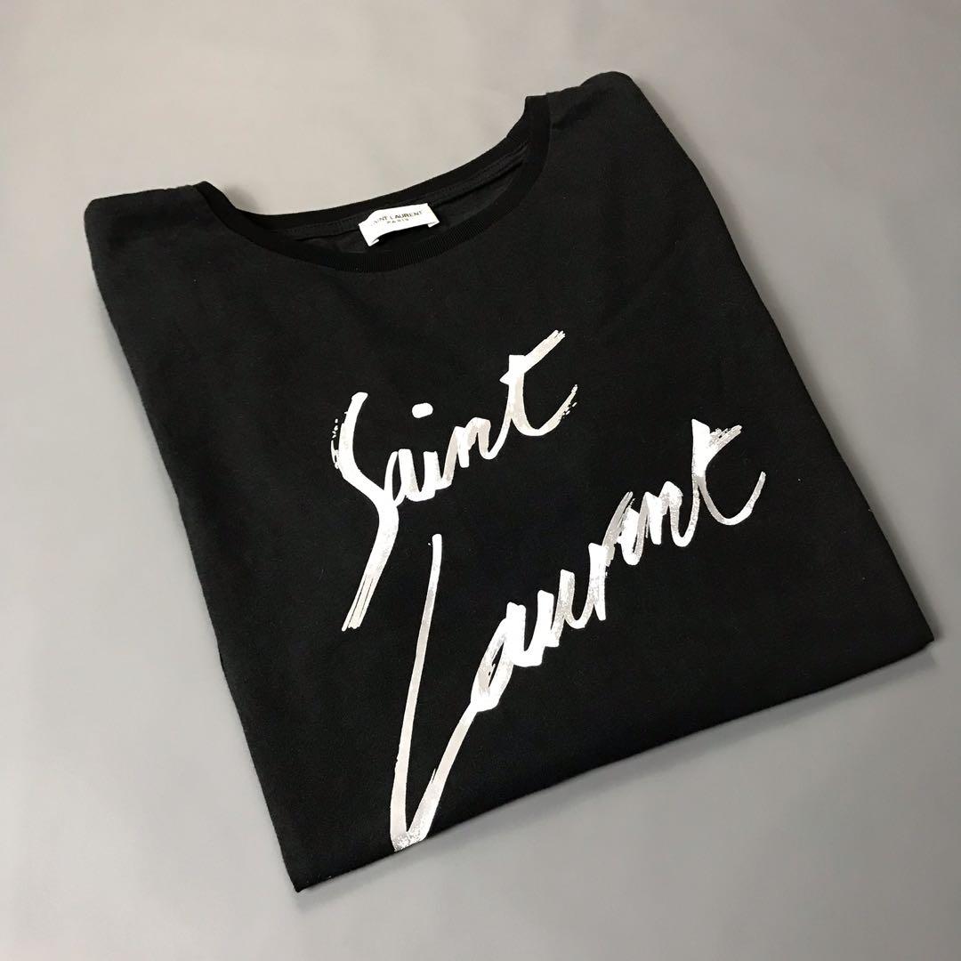 Saint Laurent - Script - Shirt, Women's 