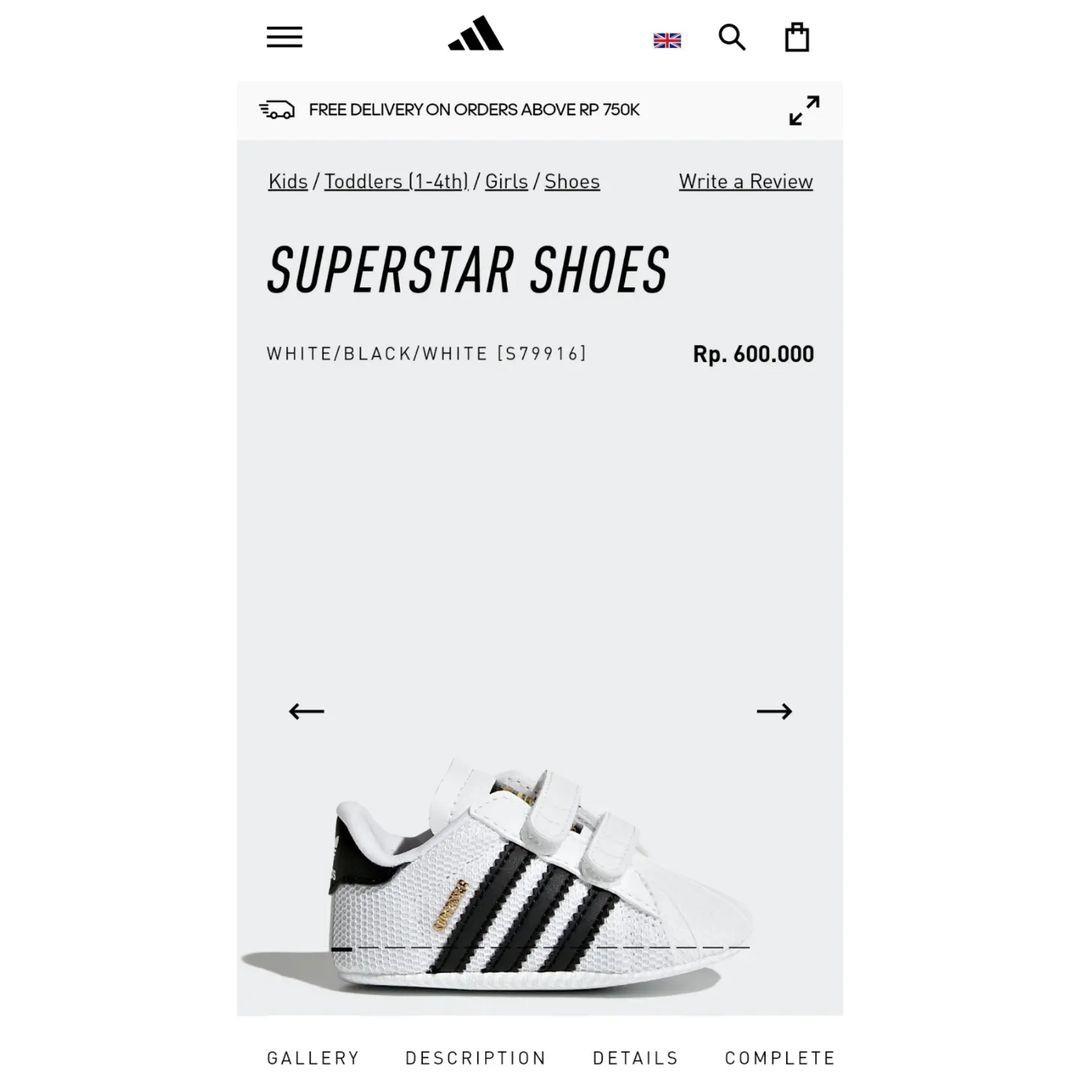 SALE Original Adidas Superstar Crib Shoes / Sepatu Anak Bayi Unisex  Laki-Laki Perempuan Cowok Cewek Boy Girl Baby Newborn Kids, Bayi \u0026 Anak,  Baju Bayi di Carousell