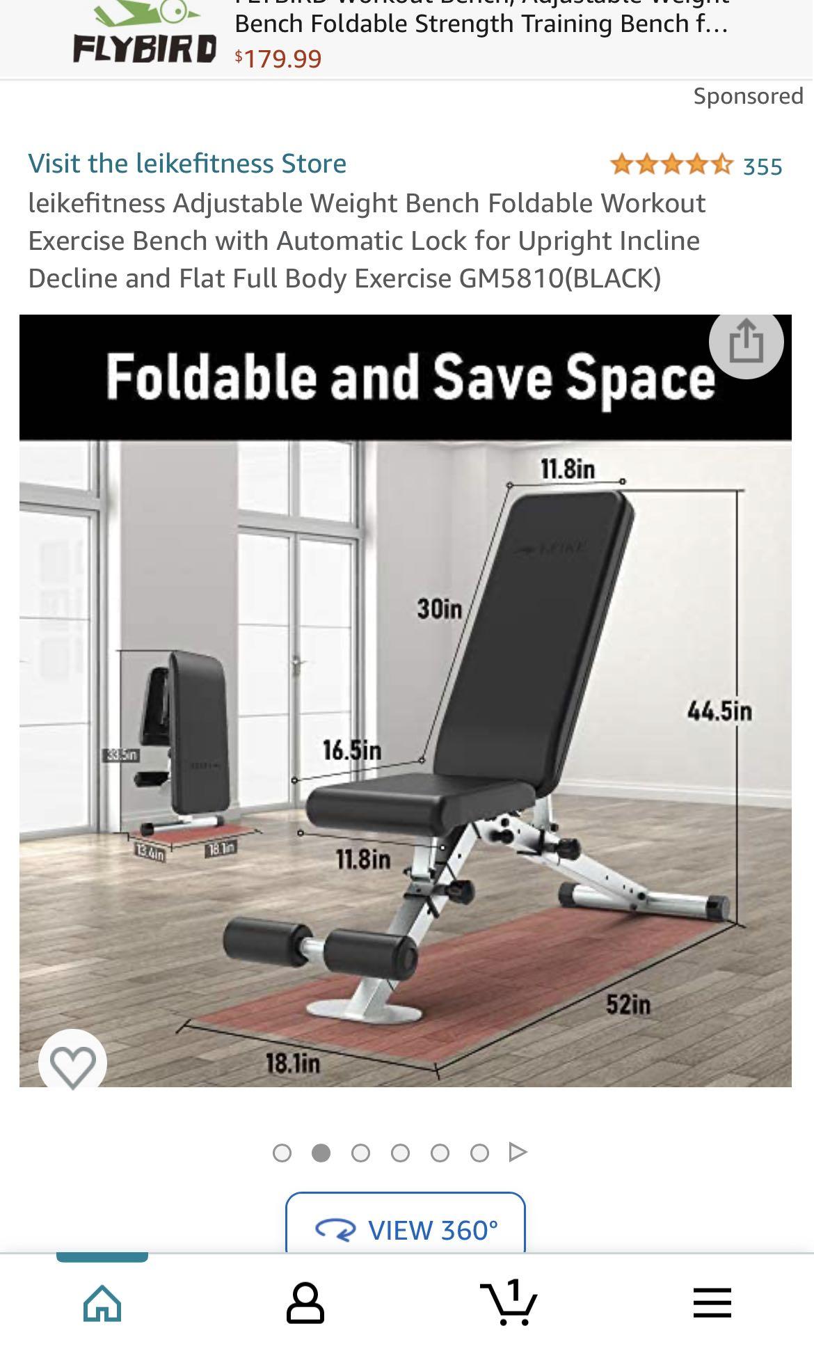 Selling Leike fitness weight bench NutroOne professional Home