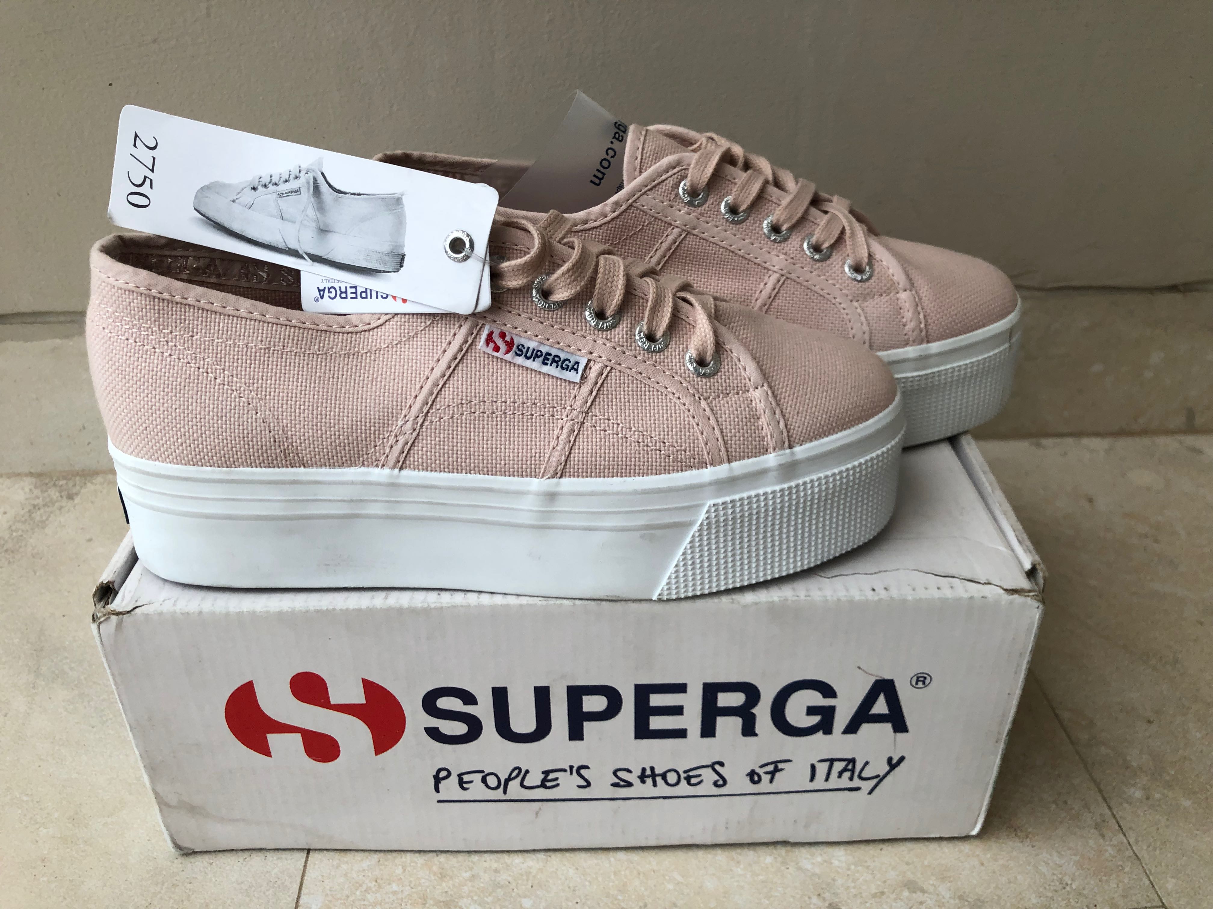 Superga 2790 Super Ga's Sepatu Wedges Casual Wanita Shoes
