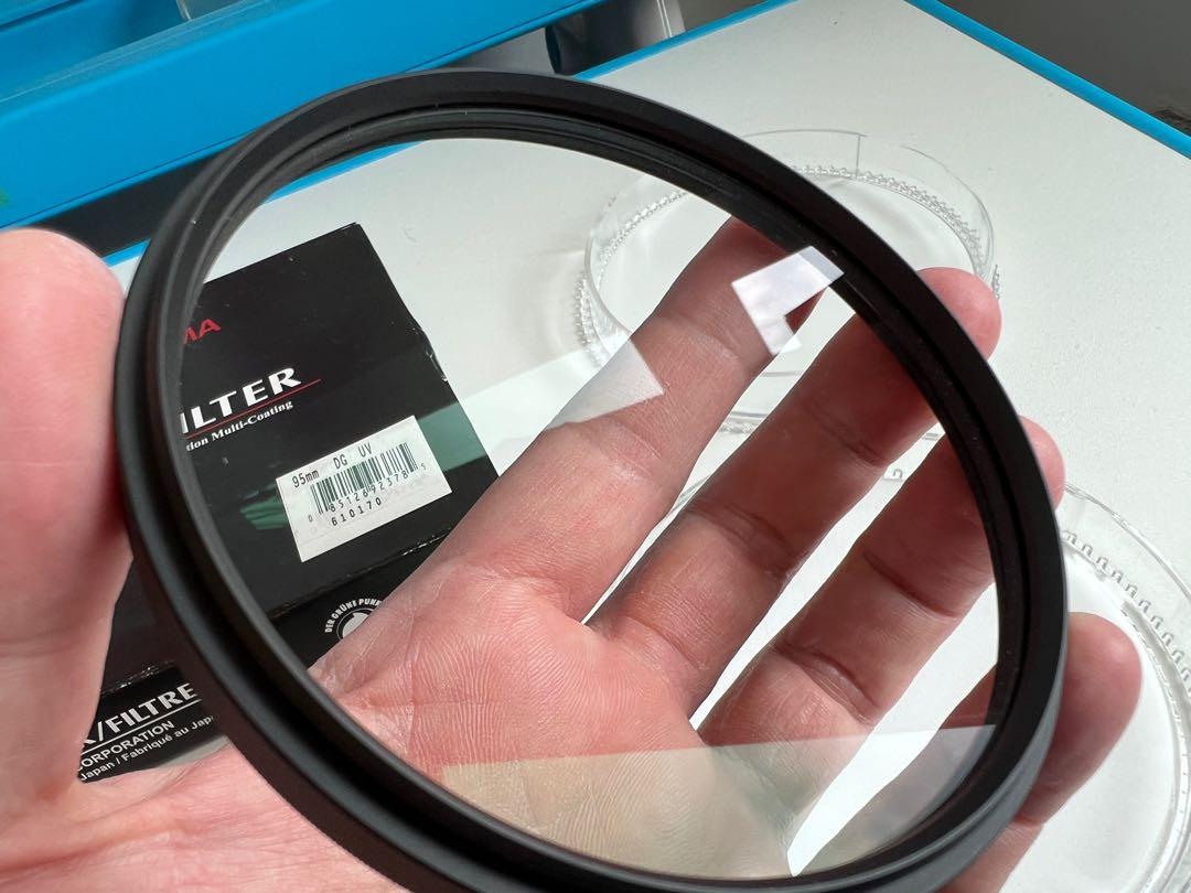 Sigma DG UV Filter 95mm, 攝影器材, 鏡頭及裝備- Carousell