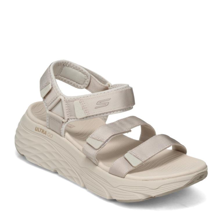 Skechers Women Max Cushioning Sandals Luxury Sneakers Footwear