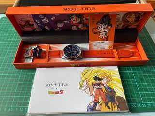 Solvil et Titus x Dragon Ball Z 「孫悟空」計時石英皮革腕錶
