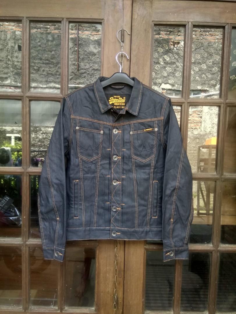 superdry jean jacket