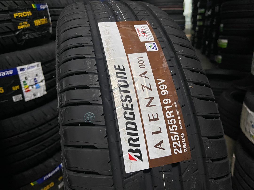 Tayar baru 225 55 19 Bridgestone 001 2022 new tyre, Auto