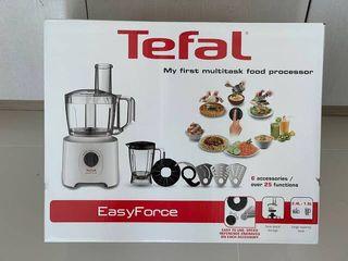 TEFAL MASTERCHEF EASYFORCE DO246165 - 2 in 1 Food Processor + 1.8L Capacity Blender - 25 Different Cooking