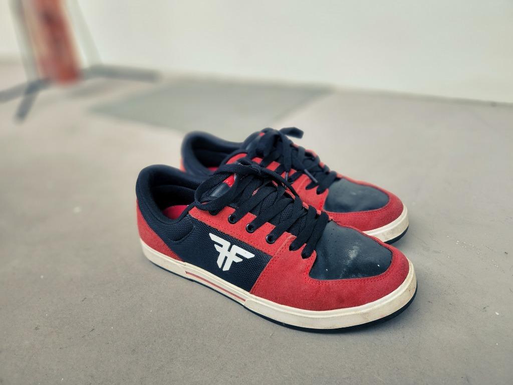 Red skate shoes on sale