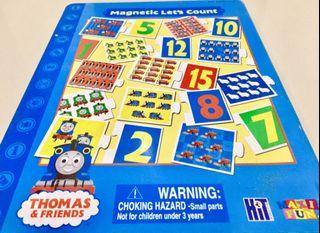 Thomas The Tank Engine & Friends: 36 Magnetic Pieces & Metal Carry Case