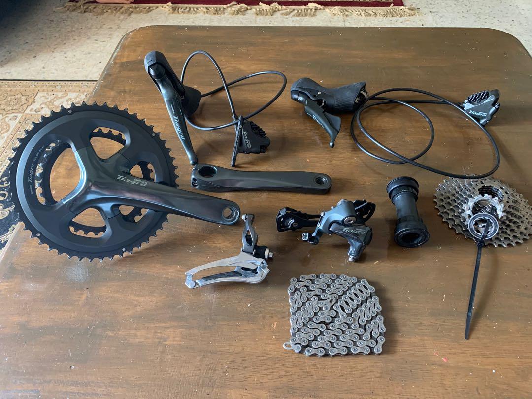 Tiagra hydraulic disc hot sale groupset