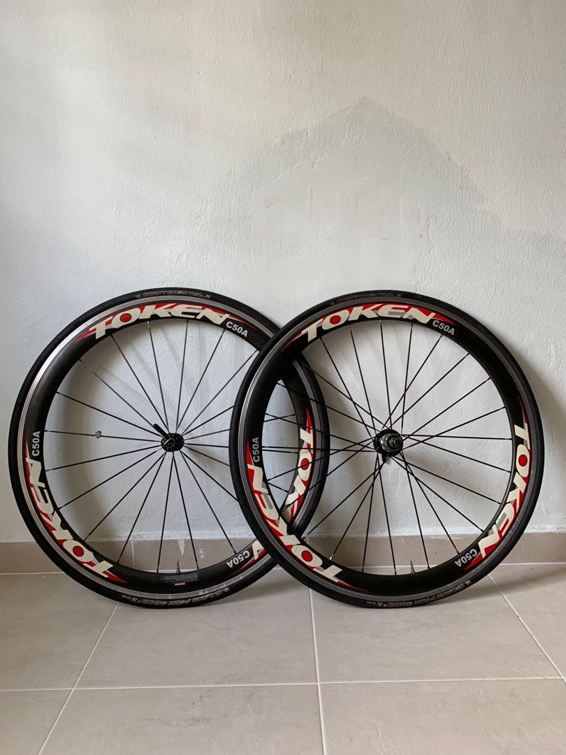 Token t50 wheelset best sale