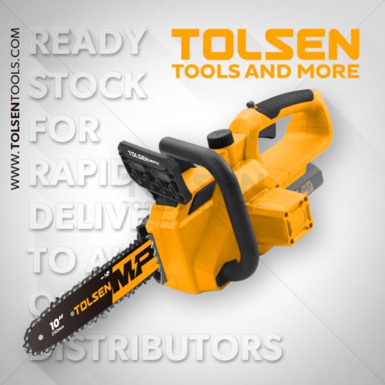 Tolsen Tools 20v Cordless Circular Saw Tolsen 87362, 20V Li-Ion
