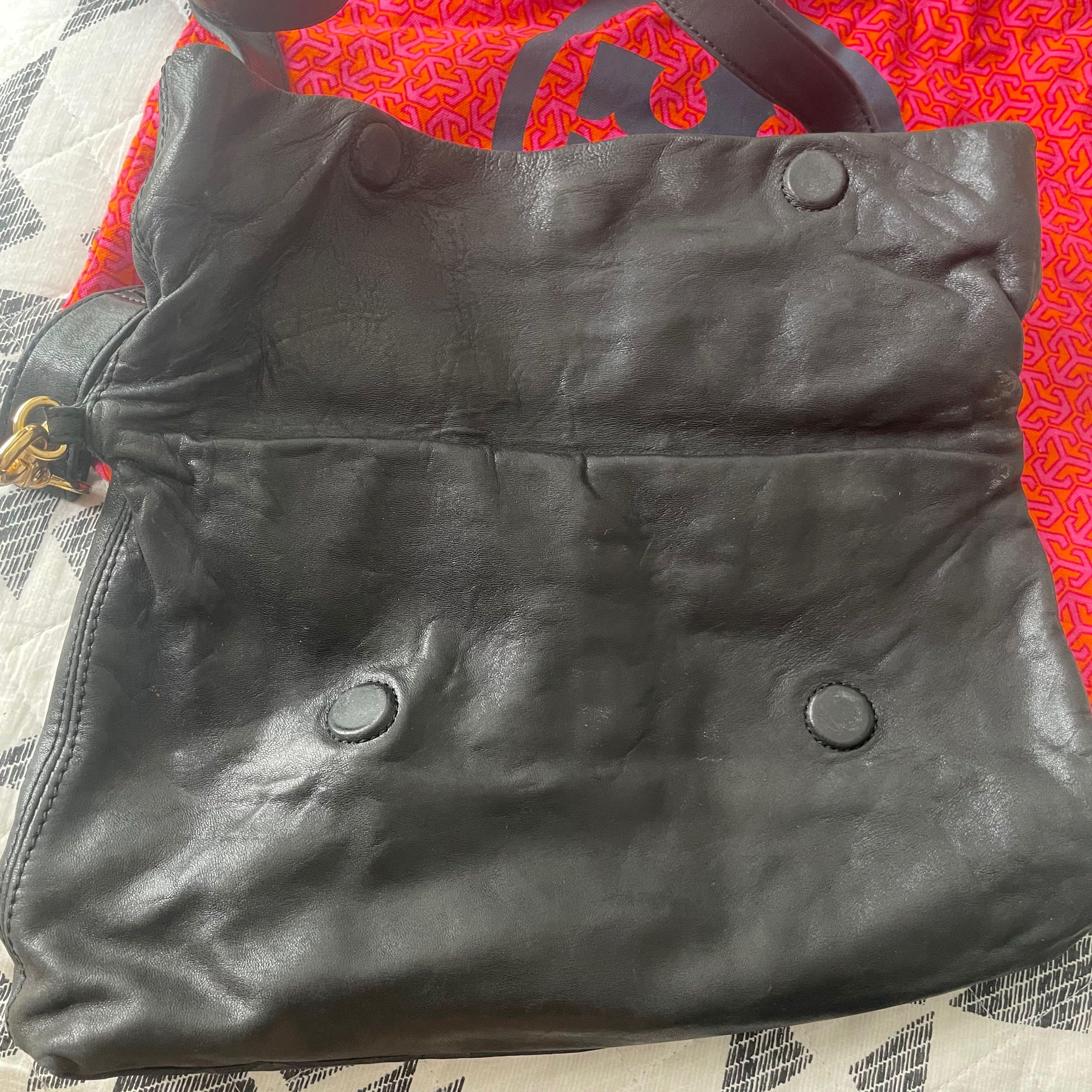 Tory Burch Dena Foldover Crossbody Bag, Luxury, Bags & Wallets on Carousell