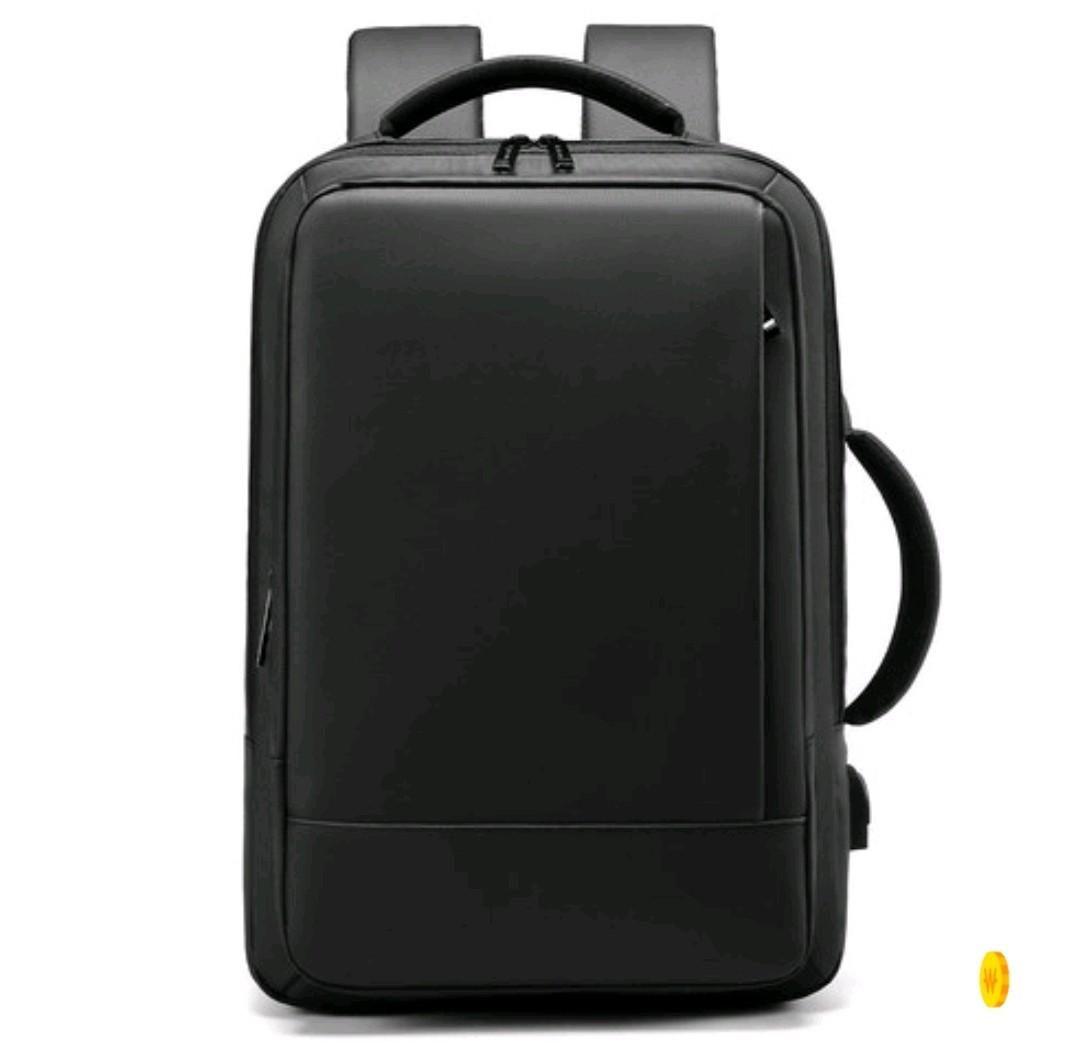 Travel Black Backpack Bag Korea Design, Men's Fashion, Bags