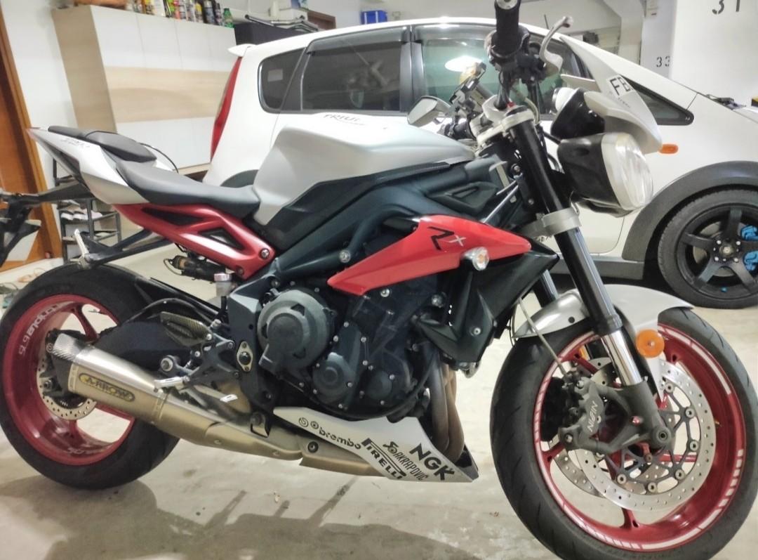 triumph street triple rx for sale