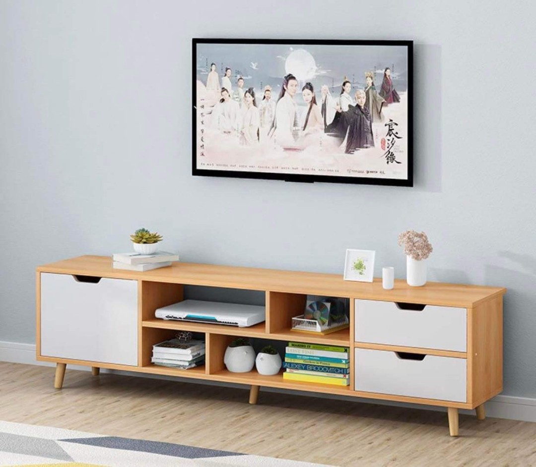 Tv Rack, Furniture & Home Living, Furniture, TV Consoles on Carousell