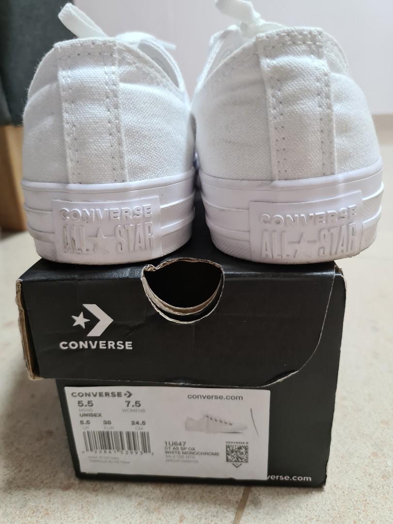 Unisex white canvas shoes Men s Fashion Footwear Casual shoes
