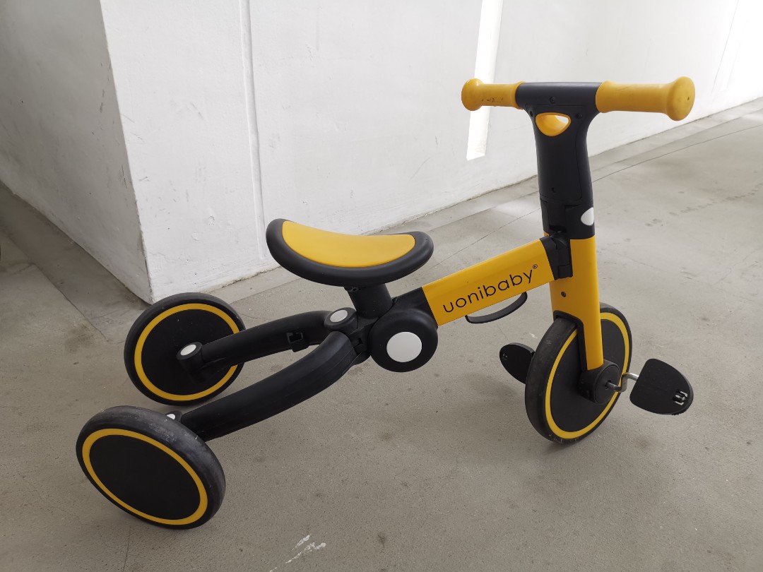Uonibaby Children's 5-in-1 bicycle pedal tricycle, Babies & Kids, Going ...