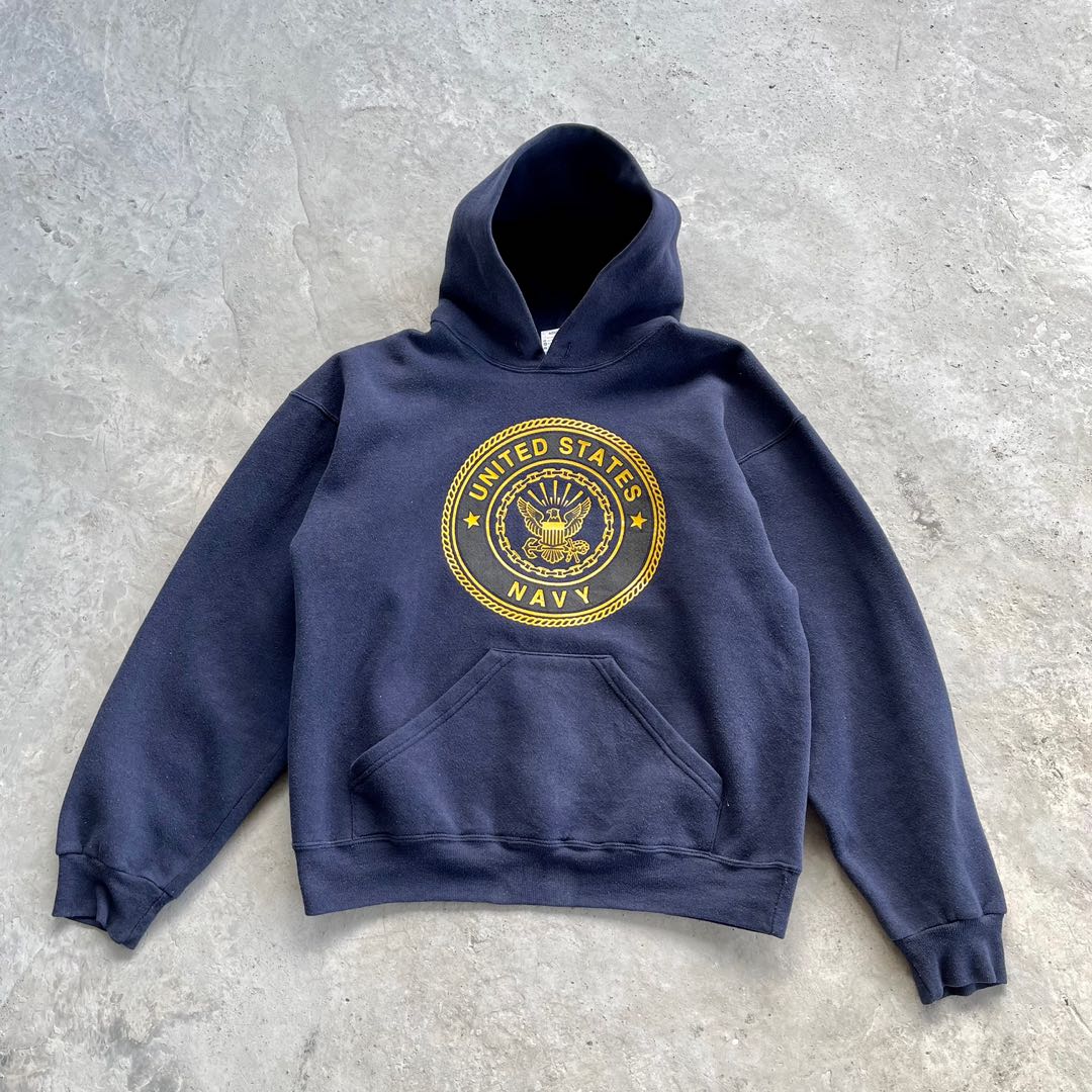 United states cheap navy hoodie