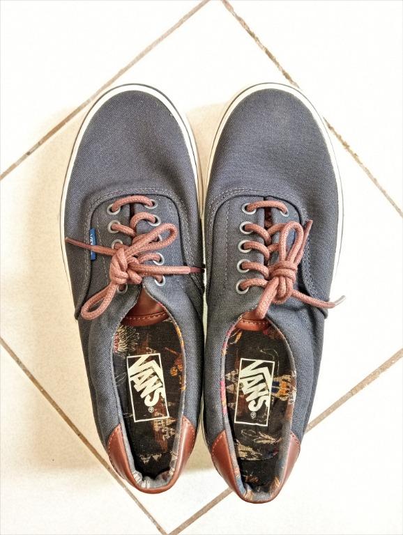 Vans leather lace up shop