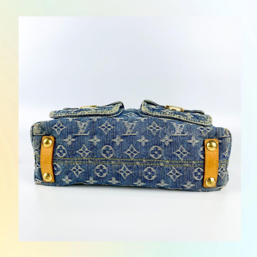 Baggy handbag Louis Vuitton Black in Denim - Jeans - 36783898