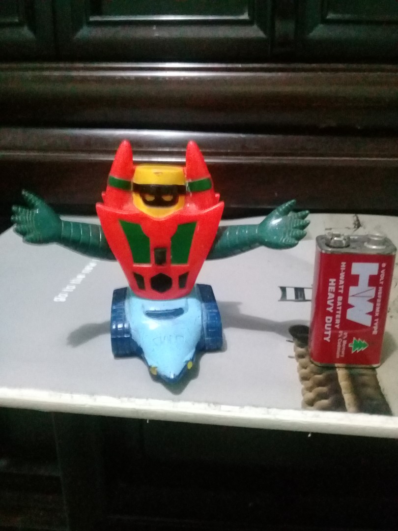 Figurine Vinyl POPY Getter Robo 2 1975 Soft Vinyl 12 Cm - Vintage Japon Neuve Sous Sachet