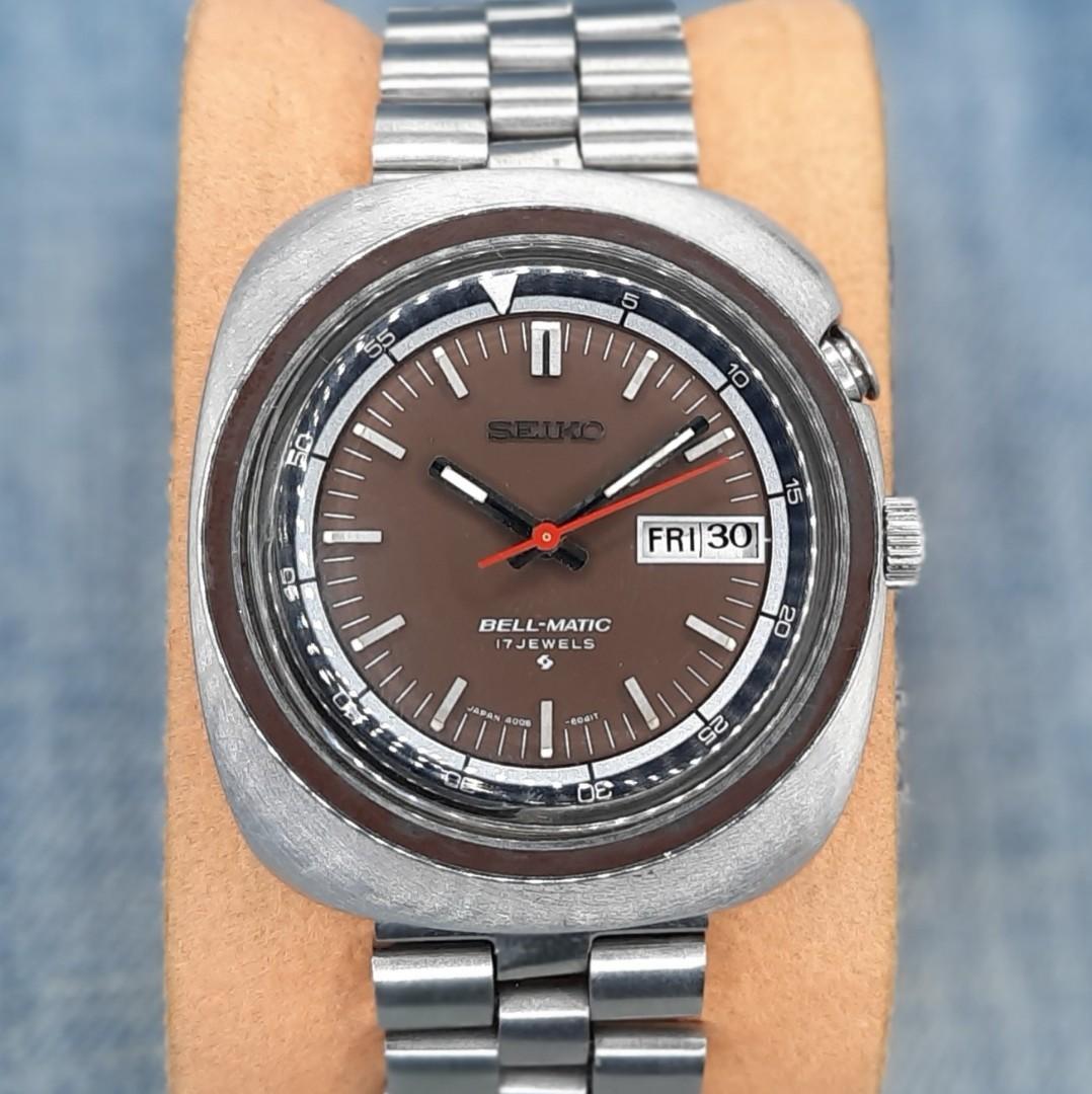 Black Dial Seiko Seiko - Bell-Matic - 4006-6080 - Uomo - 1970-1979