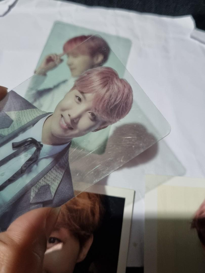 WTS: BTS J-HOPE THE WINGS TOUR ARMY BOOTH PHOTOCARD POLAROID