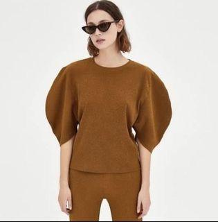 Zara Puffed Sleeve Top