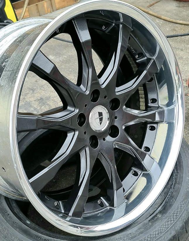 19 work schwert japan rim FR Rare spec deep lip Vellfire alphard estima ...