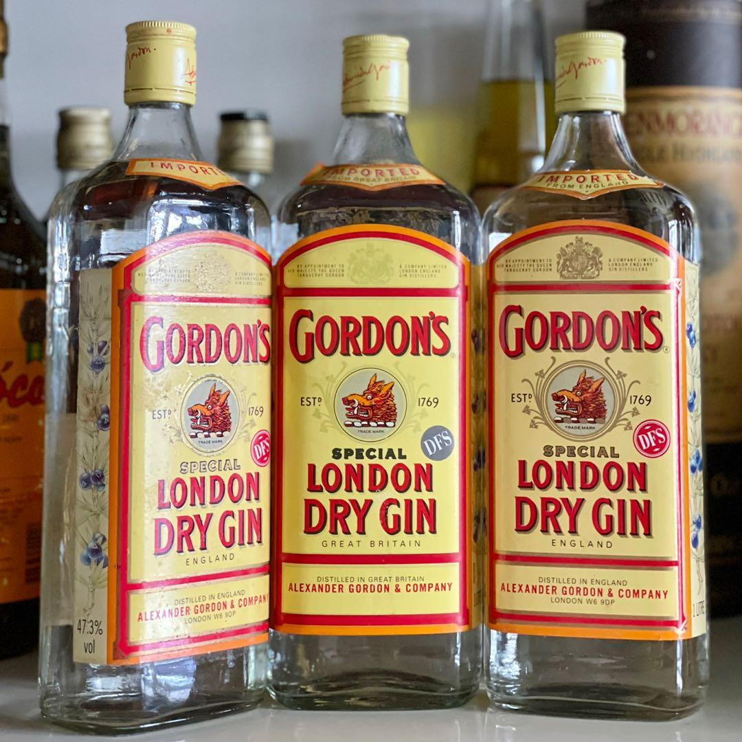 Gordon's Special Dry London Gin, 37.5% vol, 1L