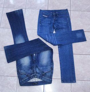 28" diesel and levi's jeans