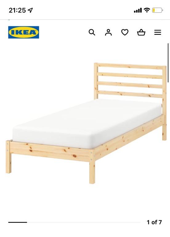 IKEA Tarva beds with guard rail, Furniture & Home Living, Furniture